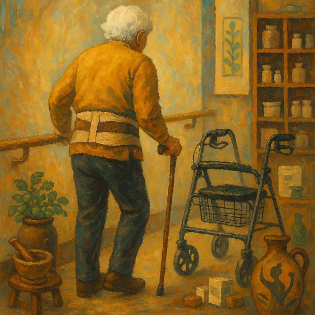 アシスト株式会社の皆歩対策・結果ベルトと西宮薬草園薬局で歩行困難に挑む