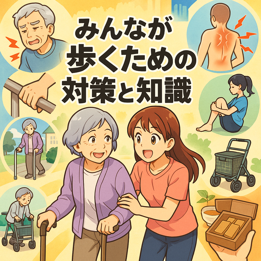 みんなが歩くための対策と知識