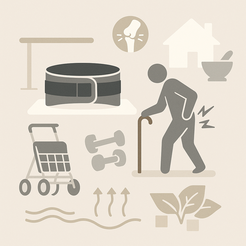 皆歩対策・結果ベルトと漢方支援 西宮薬草園薬局で歩行を楽に