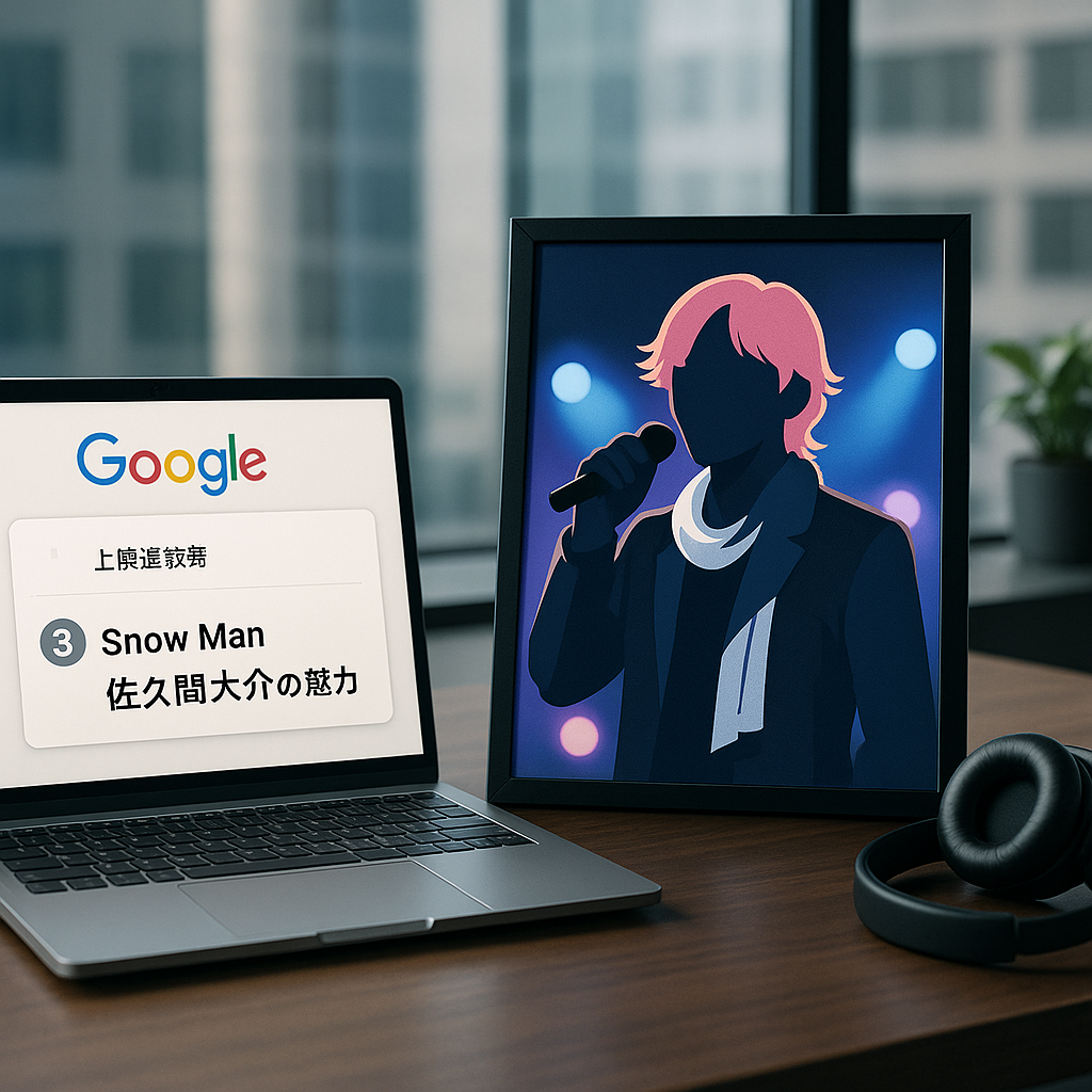 Google急上昇3位 Snow Man 佐久間大介の魅力