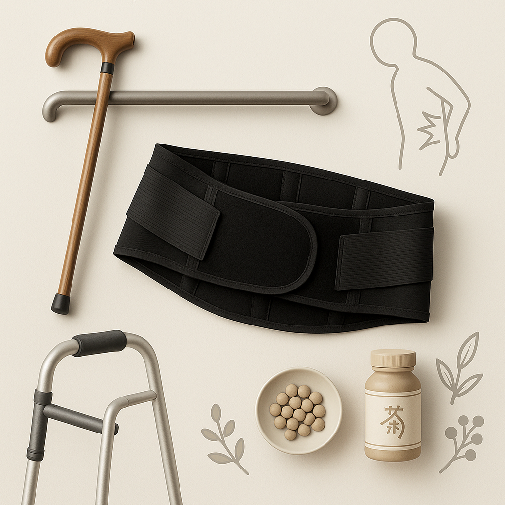 皆歩対策と結果ベルト：西宮市で歩行困難と腰痛に対応